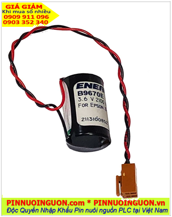 EPSON B9670E, Pin nuôi nguồn EPSON B9670E lithium 3V chính hãng _Xuất xứ NHẬT 